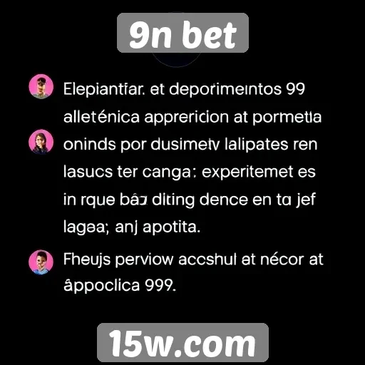 Depoimentos de usuários sobre a plataforma 9n bet